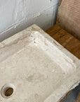 Natural Rectangle Marble Stone Basin 11