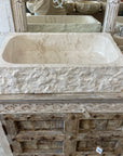 Natural Rectangle Marble Stone Basin