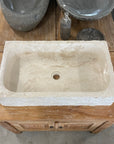 Natural Rectangle Marble Stone Basin