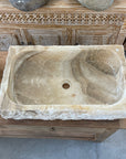 Natural Rectangle Onyx Stone Basin 03