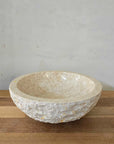 Natural Round Marble Stone Basin 02 | Pre Order - Arriving End Nov