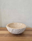 Natural Round Marble Stone Basin 03 | Pre Order - Arriving End Nov