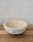Natural Round Marble Stone Basin 04 | Pre Order - Arriving End Nov