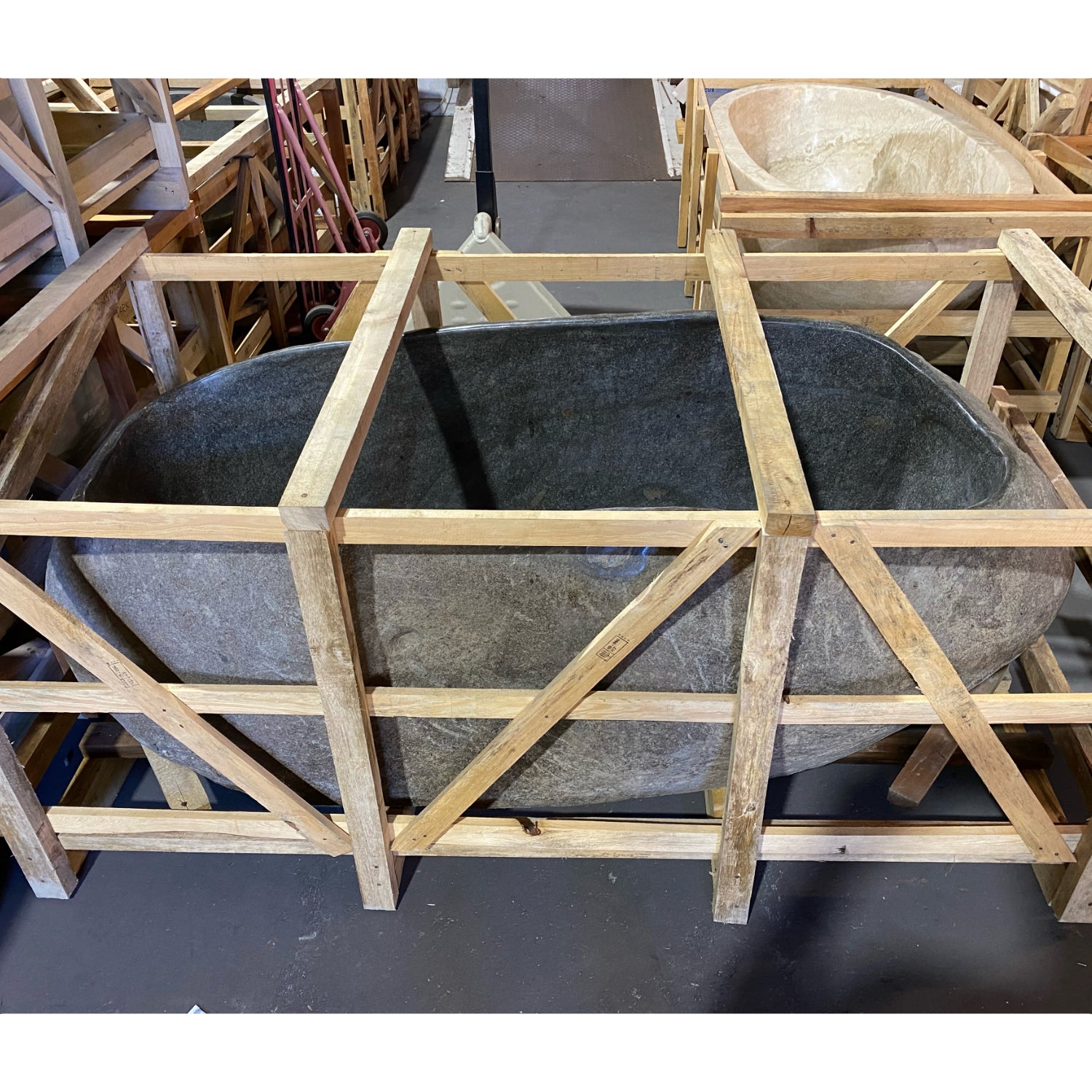 Natural Stone Bath 003 Paradise Living Co.