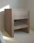 Teak Bedside Table - 40x40x50cm