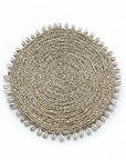 Natural Woven & Cowrie Shell Placemat