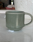 Calice Ceramic Mug 9x9cm Olive