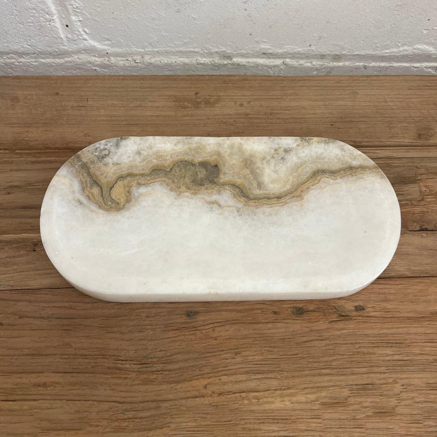 Onyx Stone Oval Dish