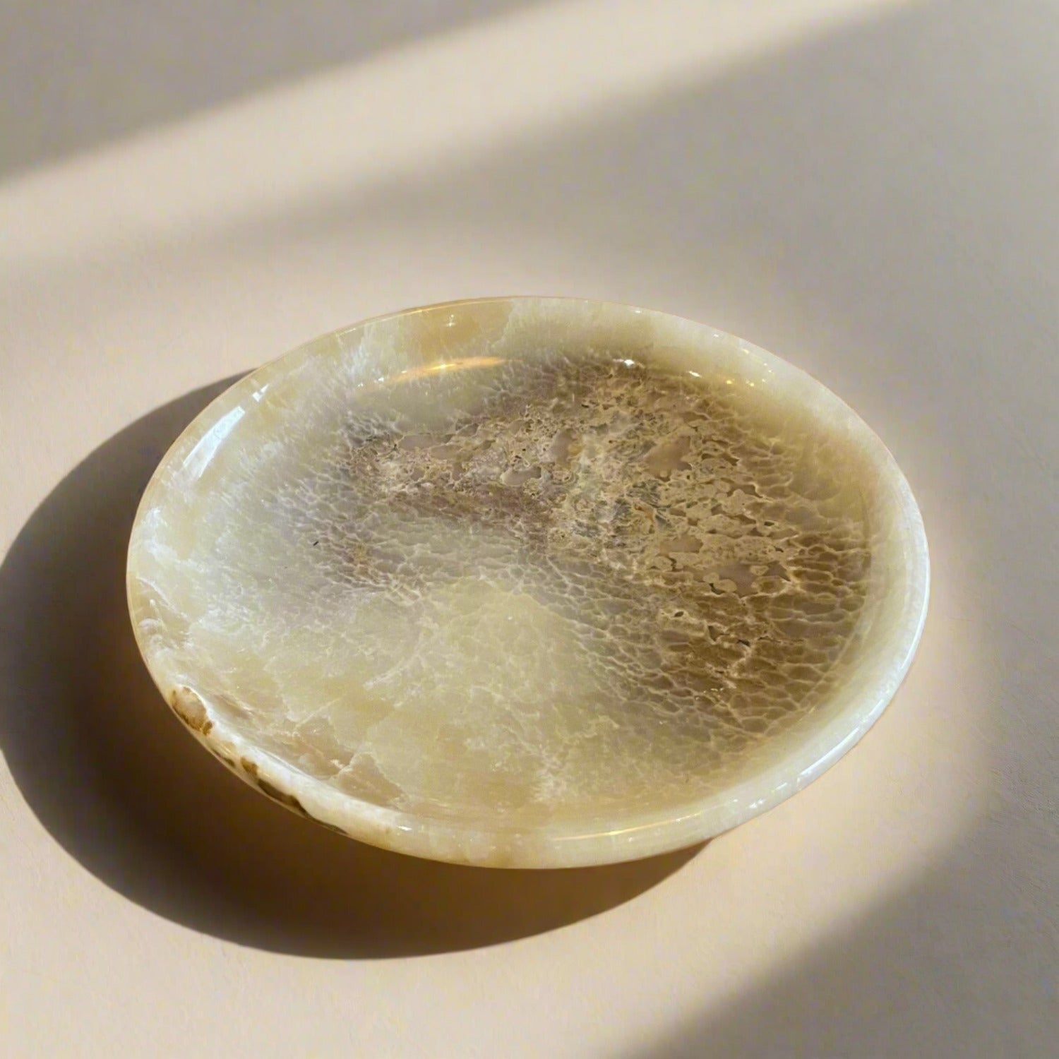Onyx Stone Plate 25cm