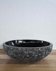 Oval Andesite Burn Stone Basin 02