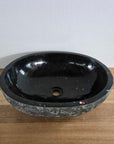 Oval Andesite Burn Stone Basin 02