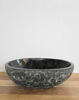 Oval Andesite Burn Stone Basin 04