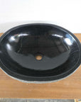 Oval Andesite Burn Stone Basin 07