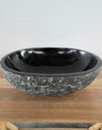 Oval Andesite Burn Stone Basin 08 - Pre Order