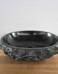 Oval Andesite Chisel Stone Basin 03