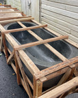 Oval Hammered Natural Stone Bath 01