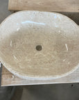 Oval Marble Stone Basin