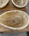 Oval Rugged Onyx Stone Basin 12