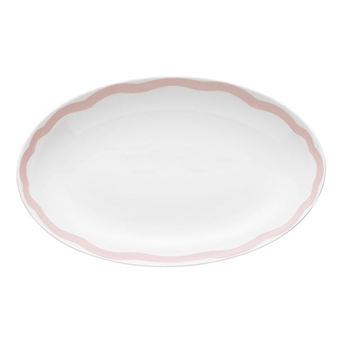 Ecology Porto La Mer Oval Platter 32cm - Blush