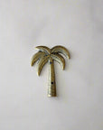 Brass Palm Plaque