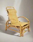 Rattan Pull Out Sun Lounger