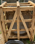 River Stone Pedestal Basin