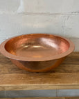 Round Copper Basin