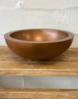 Round Hammered Copper Basin