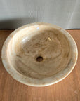 Round Onyx Stone Basin 03 | Pre Order