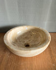 Round Onyx Stone Basin 03 | Pre Order