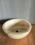 Round Onyx Stone Basin 07