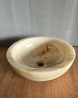 Round Onyx Stone Basin 11
