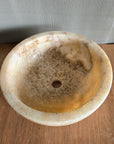 Round Onyx Stone Basin 13 | Pre Order