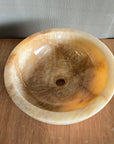 Round Onyx Stone Basin 14