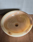 Round Onyx Stone Basin 16