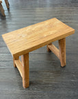 Rustic Teak Bench Seat 60cm
