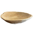 Large Rustic Teak Timber Bowl