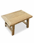 Rustic Teak Coffee Table 55 x 80 x 45cm
