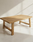 Rustic Teak Coffee Table 65 x 120 x 45cm
