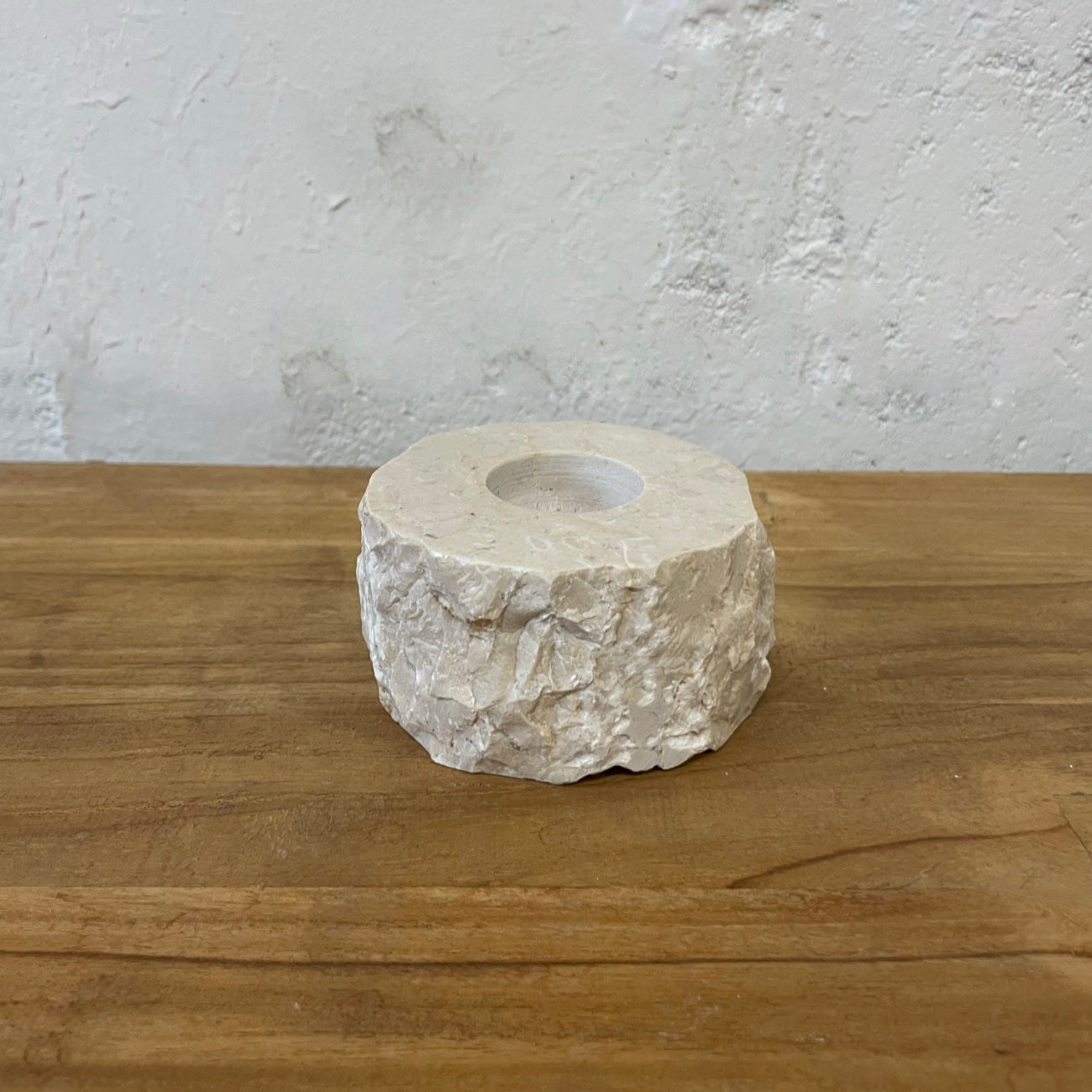 Small Natural Marble Stone Tealight Candle Holder
