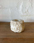 Small Onyx Stone Tealight Candle Holder
