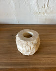 Small Onyx Stone Tealight Candle Holder