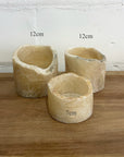 Large Stone Edge Onyx Holder