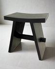 Black Tami Teak Stool