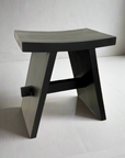 Black Tami Teak Stool