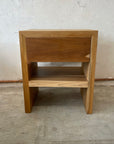 Teak Bedside Table 45 x 40 x 60cm