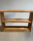 Teak Book Shelf 120 x 35 x 90cm