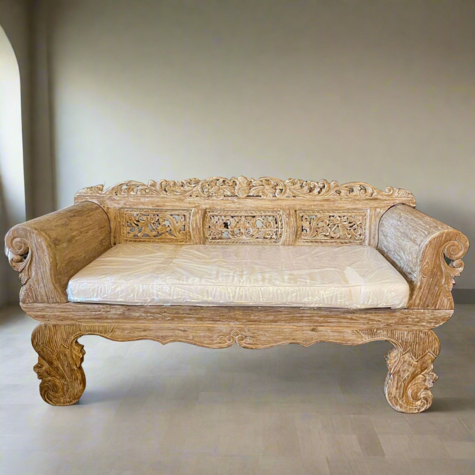 Canggu Balinese Timber Daybed - 250cm | Made To Order