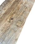 Rustic Teak Bench Seat 100cm