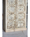 Vintage Indian Timber Almirah